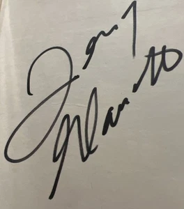 Jerry Glanville Authentic Hand Signed Autograph With Atlanta Falcons Picture - Picture 1 of 6