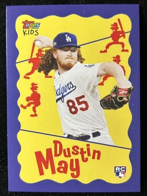 2020 Topps Throwback Thursday (TBT) #248 Dustin May RC Topps Kids Design SP793 - Image 1 of 2