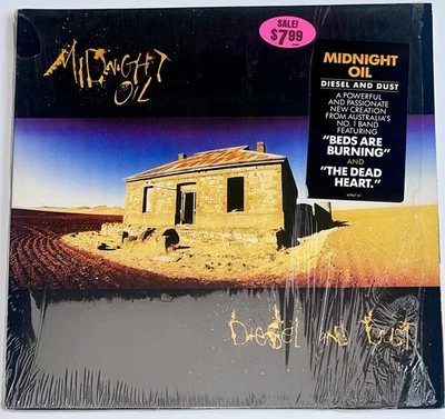 Midnight Oil ‎– Diesel And Dust - Rock US 1988 Shrink - Image 1 of 4