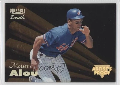 1996 Pinnacle Zenith Artist's Proof Moises Alou #79 - Image 1 of 2