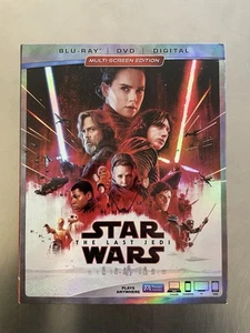 NEW Disney Star Wars: Episode VIII The Last Jedi (Blu-Ray, DVD, 2017) SEALED - Picture 1 of 4