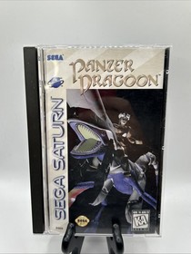 Panzer Dragoon (Sega Saturn, 1995) CIB /w Registration Card + Foam Tested Nice