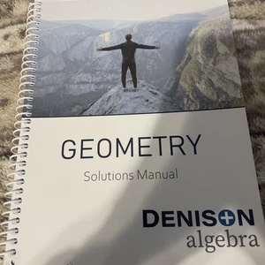 Home School Geometry Solutions Manual - Picture 1 of 2