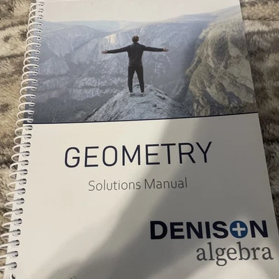 Home School Geometry Solutions Manual - Image 1 of 2