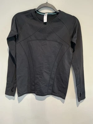 Ivivva by Lululemon Niñas Manga Larga Talla 14, Color Negro Foto 1 de 4