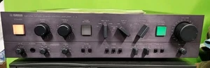 Vintage Yamaha C-4 Natural Sound Stereo Control PreAmplifier Vorverstärker Phono funktioniert - Bild 1 von 11