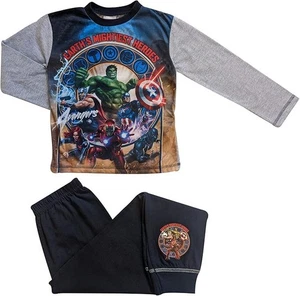Boy's Marvel Avengers Long Sleeves Pyjama Set Round Neck Loungewear - Picture 1 of 4
