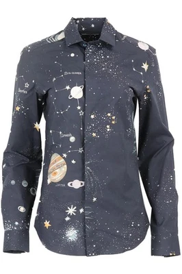 CAMISA VALENTINO ALGODÓN ESTAMPADA IT 38 UK 6 Foto 1 de 4