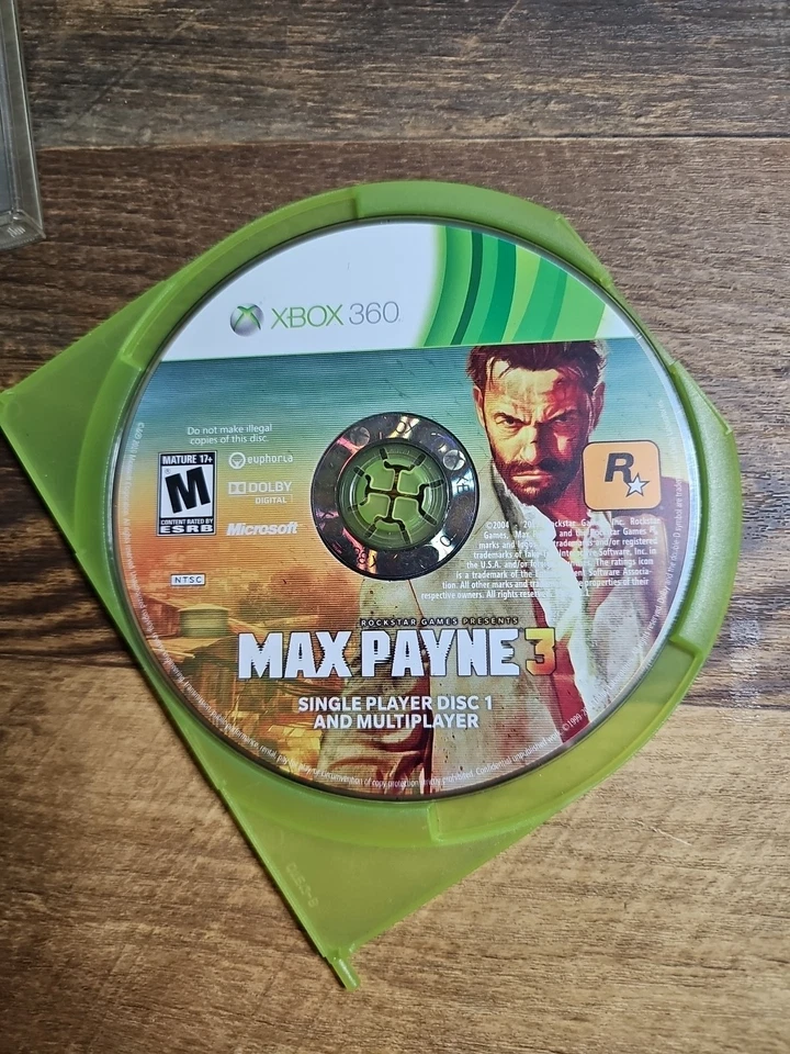 Игра Max Payne 3 (Microsoft Xbox 360, 2012 года) - Изображение 1 из 1