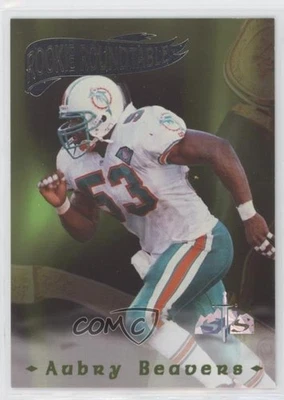 1995 Excalibur Rookie Roundtable Sword and Stone Diamond Aubrey Beavers #5 - Image 1 of 2