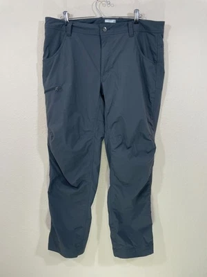 Marmot Pants Mens Size 36x29 Gray Stretch Nylon Side Zip Pocket Hiking Outerwear - Image 1 of 4