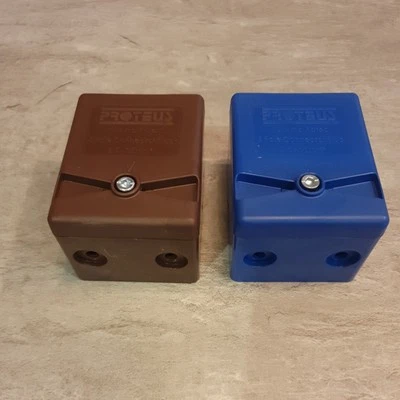 100A 5 Way Terminal Block. Proteus 2.5mm - 35mm  Blue & Brown PAIR! - Image 1 of 4