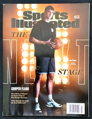 Cooper Flagg, Duke, Mavericks, 1ª portada Sports Illustrated, julio de 2025 Foto 1 de 2