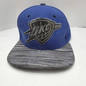 Mitchell & Ness OKC Thunder Snapback Mütze blau grau Wolle NBA Hardwood Classic Cap - Bild 1 von 10