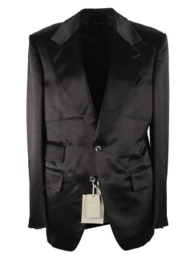 Abrigo deportivo TOM FORD básico doble negro talla 48C/38S. EE. UU. Chaqueta Blazer Nueva... Foto 1 de 4