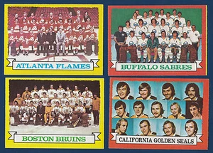 Atlanta Flames Team 73-74 Topps 1973-74 No 92 EXMINT 7327 - Bild 1 von 2