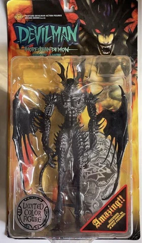 Future Models Devilman Amon Black Ver. Action Figure Rare Cover