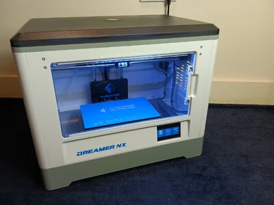 Flashforge Dreamer NX 3D Printer Single-Extruder Clear Door and Rear Fan - Image 1 of 4