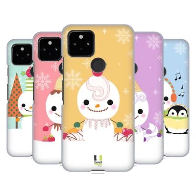 HEAD CASE DESIGNS SNOWMEN HARD BACK CASE FOR GOOGLE PHONES - image 1 of 4