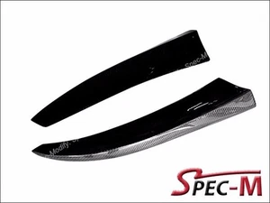 Labio divisor de parachoques trasero de fibra de carbono para 2015+ W205 C300 C400 con AMG Sports CF - Imagen 1 de 2