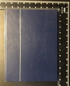 Stamp Stockbook (sim. Lighthouse); 8 Dbl-Side Pages; Glassine Interleaves; Blue - Picture 1 of 2