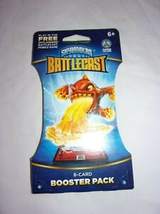 Skylanders BattleCast 8-Card Booster Pack (Eruptor Cover) - Brand New