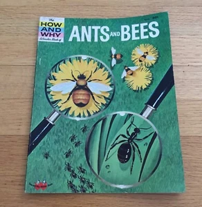 The How And Why Wonder Book of Ants and Bees 5030 Vintage 1962 - Imagen 1 de 2