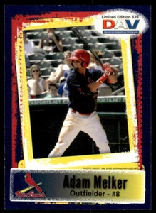 2011 DAV Minor League Adam Melker #339 Team Card Palm Beach Cardinals - Picture 1 of 2
