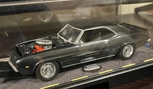 1:24 Scale. 1969 Chevy Camaro Z/28 Dark Gray Handmade Model. - Picture 1 of 8