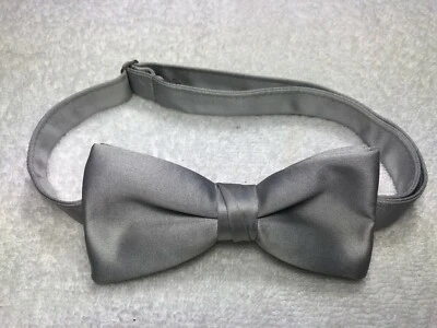 PAJARITA AJUSTABLE PARA HOMBRE GRIS MACIZO NUEVA SIN ETIQUETAS Foto 1 de 4