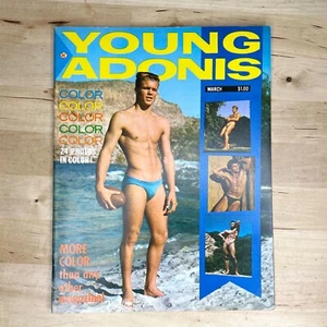 YOUNG ADONIS Vol. 1 No. 1 — Vintage Full-Color Beefcake Magazine — UNCIRCULATED - Picture 1 of 2