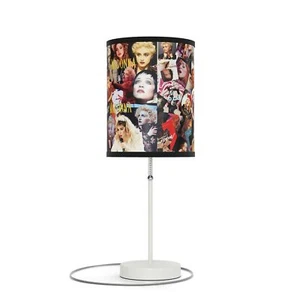 Madonna Lamp on a Stand, US|CA plug (White or Silver) - Picture 1 of 13