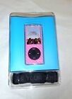 gear4 IceBox Carbon Crystal Pink case for ipod nano 4th Gen & Lanyard UK