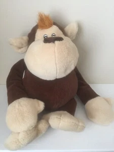 Best Made Toys Affe Affe Gorilla Plüsch Stofftier genähte Augen braun orange Haare 2010 - Bild 1 von 5