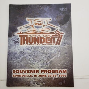 Vintage 1997 Pontiac GMC Thunder Grand Prix Boat Racing Souvenir Program 1997 - Picture 1 of 7
