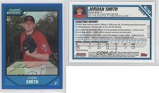 2007 Bowman Chrome Prospects Blue Refractor /150 Jordan Smith #BC192