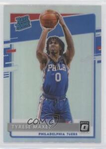 2020-21 Panini Donruss Optic Rated Holo Prizm Tyrese Maxey #171 Rookie RC