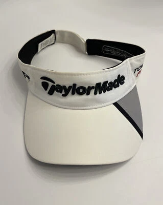 TAYLORMADE GOLF VISOR SLDR TOUR PREFERRED White GRAY ONE SIZE near mint - Image 1 of 4