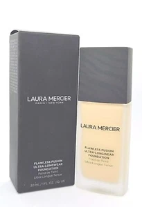 Laura Mercier FLAWLESS FUSION 1W1 IVORY Ultra-Longwear FOUNDATION New Boxed - Picture 1 of 4