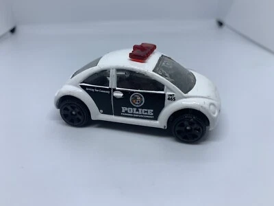 Matchbox - Volkswagen Beetle Police Concept - Diecast Collectible - 1:64 - USED - Image 1 of 2