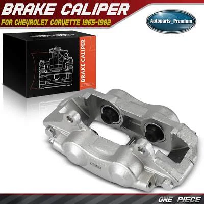 Disc Brake Caliper with Guide Pin for Chevrolet Corvette 1965-1982 Rear LH Left - Image 1 of 4