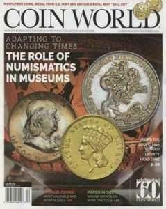 Coin World Magazine December 2020 ROLE OF NUMISMATICS IN MUSEUMS E7923 - Picture 1 of 1