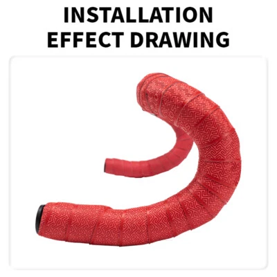 MTB Road Handlebar Tape/Grip Shock Absorption Cycling Wrap End Plug BUCKLOS - Image 1 of 4