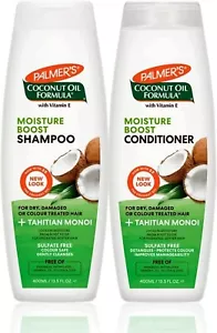 Palmers Coconut Oil Formula Moisture Boost Shampoo & Conditioner Set-400ml-!!! - Picture 1 of 1