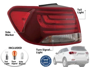 KIA 2019 2020 Sorento Rear Light on Body with Bulb Driver Left Side KI2804154 - Picture 1 of 8