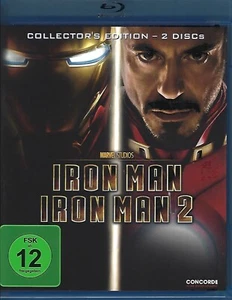 IRON MAN - Alle 3 Teile - Teil 1+2 in der Collector´s Edition - Blu Ray - super! - Picture 1 of 4