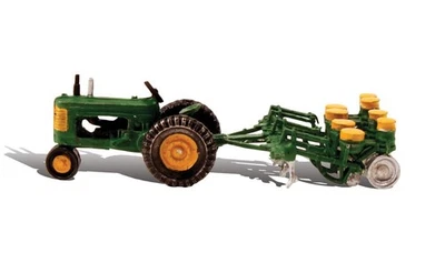 Woodland Scenics Tractor & Planter WOOAS5565 - HO Scale- RTR *Brand New* - Image 1 of 2