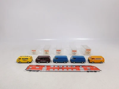 5x wiking H0 1:87 Trasportatore Familiare VW 290 291 292 Stella Polare Mint + - Immagine 1 di 4