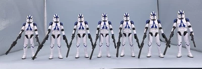 Star Wars The Vintage Collection 501st Legion Clone Trooper Lote de 7 Foto 1 de 4