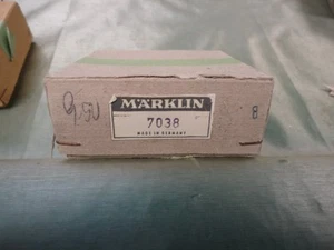 Señal de advertencia Marklin Ho 7038, caja original con manual completo ¡bonita! - Imagen 1 de 6